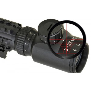 ACM Scope 3-9x40E with 3 mounting rails